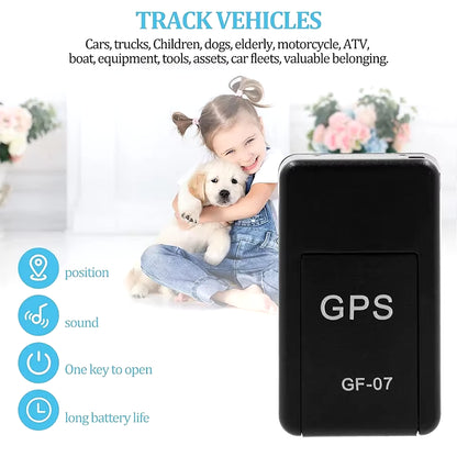 GF07 Mini GPS Tracker – Real-Time Tracking & Anti-Loss Device