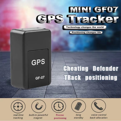 GF07 Mini GPS Tracker – Real-Time Tracking & Anti-Loss Device